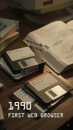 The First Web Browser Changed the Internet Forever 😳 | Part 4 #TheTechOrigins #shorts