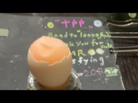 raw egg peeling!alien technic！TPP