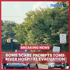 24K views · 84 reactions | BREAKING NEWS: Bomb scare temporarily forces evacuation of Community Medical Center in Toms River, mayor says. https://bit.ly/4g1ZzQX | News 12 New Jersey | Facebook