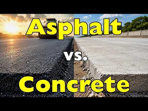 Asphalt vs. Concrete: Which One Is Actually Better?