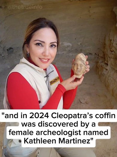 "Cleopatra’s Hidden Tomb Discovered by a Female Archaeologist"