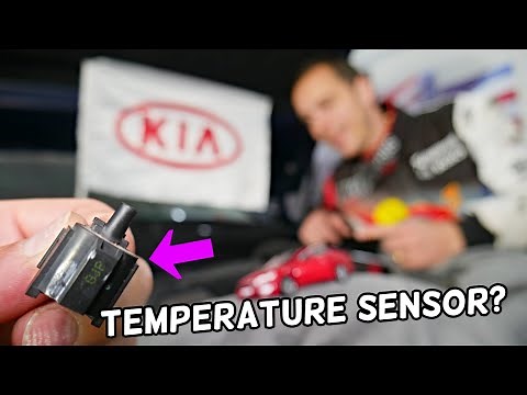 KIA OPTIMA AMBIENT TEMPERATURE SENSOR REPLACEMENT LOCATION, TEMPERATURE NOT READING