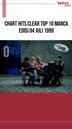 30K views · 520 reactions | Chart Hits Clear Top 10 Manca Edisi 04 Juli 1999 #cleartop10 #cleartop10manca #totaljadul #fyp #viral | Total Jadul | Facebook
