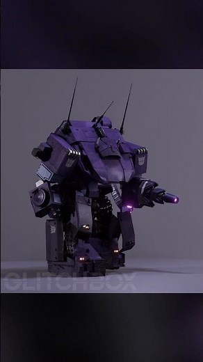 Shockwave Transformation | 3D Animation #transformers #animation