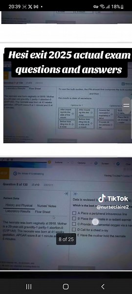 Get Exact hesi exit questions and answers that will help you pass your exam with ease. pay Someone to take hesi exam for you. #hesiexit #hesiexitexam #hesiexam2023 #nursinghumor #nursingstudent #nursingschool #hesiexam2023 #hesiexamlife #hesitestpassed #hesiexamreview #hesia2chemistry
