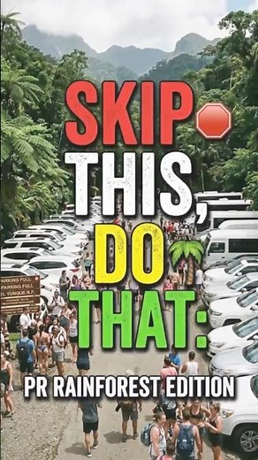 Skip This in Puerto Rico! 🛑 El Yunque Rainforest Hidden Waterslides
