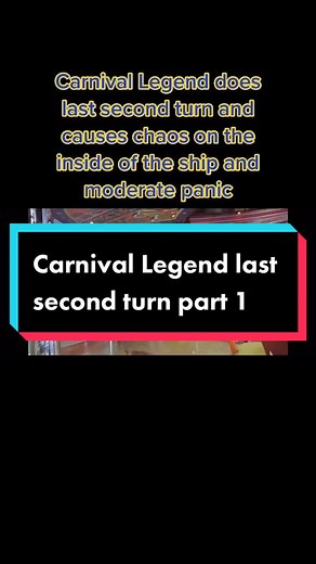 Might as well slow down then turn but yet they took the turn at 10 knots @carnival_legend #fyp #45 #degree #turn #viral #carnival #cruise #ship #fypシ
