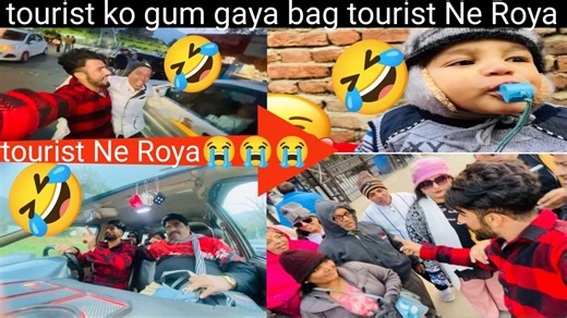 129K views · 5.1K reactions | #viralvideo tourist ko gum gaya bag funny tourist Ne Roya vlog by lone shavoo❤️ | Lone shavoo | Facebook