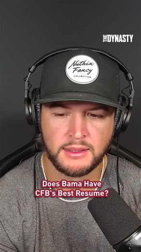 Does Alabama have the best resume in college football? AJ McCarron thinks so. #RollTide | The Dynasty: A Podcast on the Alabama Crimson Tide
