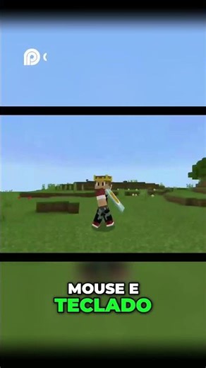 How to play Minecraft PE with mouse and keyboard on your phone! 🎮✨ #minecraft #shorts