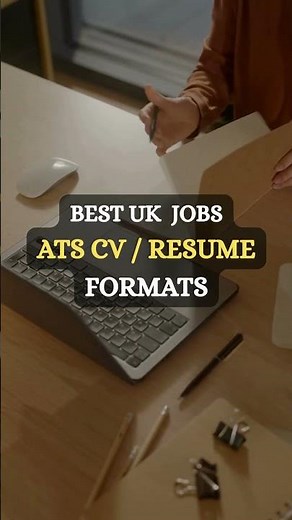 The Best UK CV Format for 2026 —ATS-Friendly & Recruiter Approved!