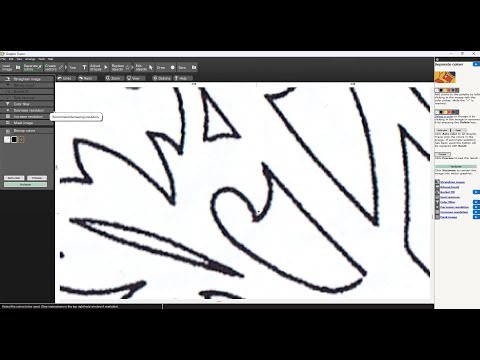 Centerline Tracing with Graphic Tracer