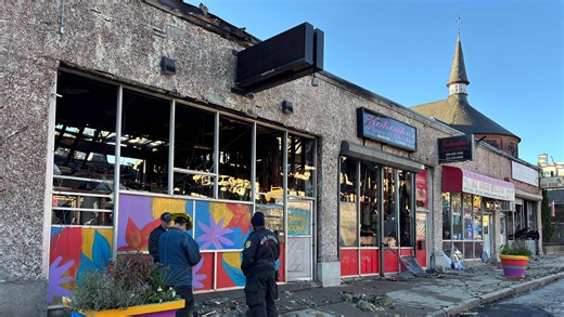 4 businesses gutted by fire at Worcester strip mall
