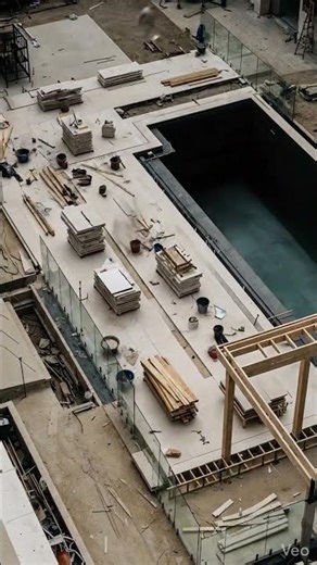 Modern Poolside Deck Design | Luxury Outdoor Sitting Area Inspiration