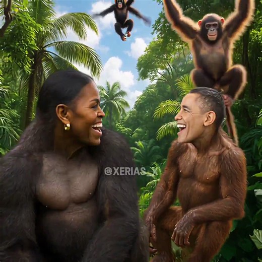 Barack et Michelle Obama représentés en singes dans une vidéo publiée par Trump : La Maison-Blanche retire la séquence et invoque une « erreur »