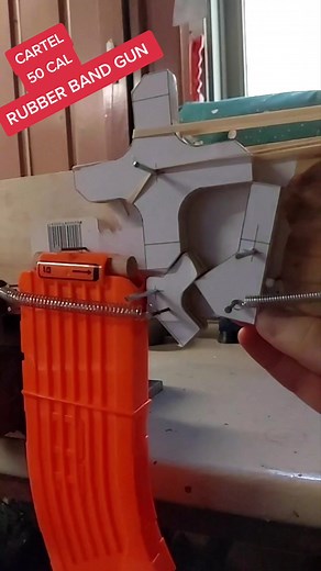 Ultimate Rubber Band Gun - Cartel 50 Cal Custom Build