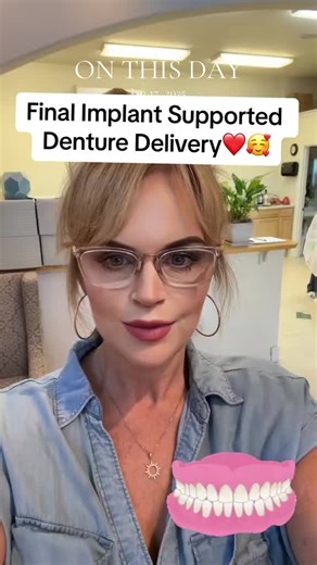 Upper Snap-In Implant Denture Transformation