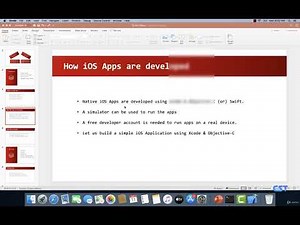 3 Helloworld iOS using Xcode