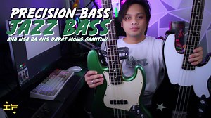 40K views · 1.1K reactions | Precision Bass o Jazz Bass? Ano nga ba ang dapat mong gamitin? Tara, pag-usapan natin ang differences between a Precision and a Jazz Bass, ang history ng dalawang influential bass na ito, at kung anong bass ang babagay sa tugtugan mo. #Bass #Fender Fender #precisionbass #jazzbass #bahista #bassplayer #bassist | Kit de Gala | Facebook