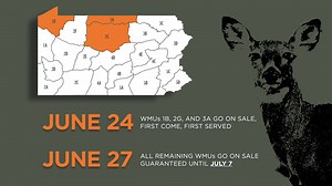 250K views · 135 reactions | Resident antlerless licenses are GUARANTEED for most WMUs in the first round. Purchase online or in-store beginning 6/24. | Pennsylvania Game Commission | Facebook