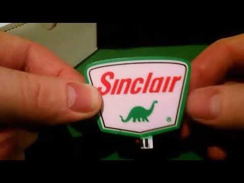 Miller Engineering rotating Sinclair sign install