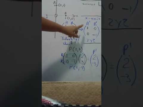 Matrices Transformation (Reflection)