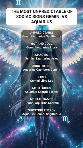 8 Unpredictable Zodiac Moments: Gemini vs Aquarius