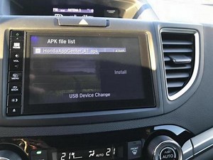 Installing Apk's on Honda Multimidia Central