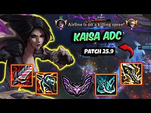 Kaisa vs Ezreal ADC ( 17/5/6 ) Korea Master 105 LP | Patch 26.9