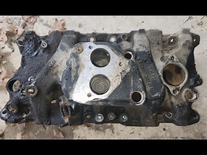 Removing Intake Manifold of a 1992 Chevy C1500. TBI-SBC 350