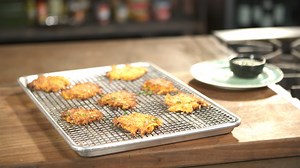 44K views · 354 reactions | Parsnip Sweet Potato Latke With Garlic Aioli Save this recipe: https://taste.md/2ufHKKC More recipes on our app ￼ https://taste.md/2sltyPt | Nourish by Tastemade | Facebook