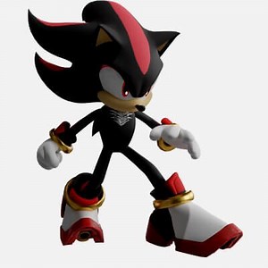 Shadow The Hedgehog - 3D Model by RYANMAICOL