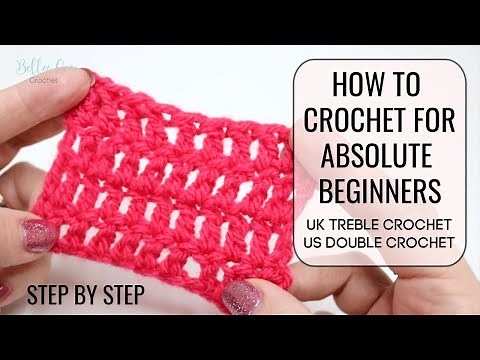 HOW TO CROCHET FOR ABSOLUTE BEGINNERS | UK TREBLE/US DOUBLE | EPISODE THREE | Bella Coco Crochet