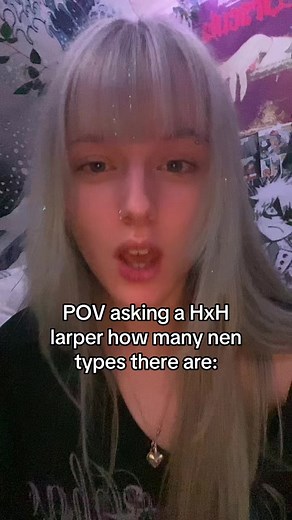 six nen types 😭 someone once said there was 12 like what?? #fyp #viral #anime #hunterxhunter #funny