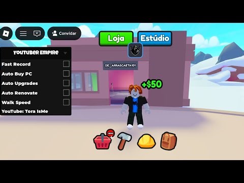 🔥 Youtuber Empire Script - Fast Record, Fast Cash, Full AutoFarm