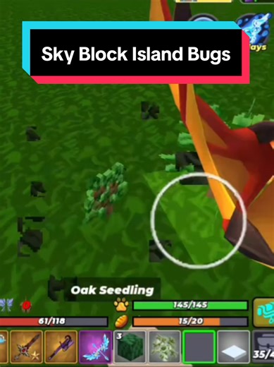 Okay but for real, what's the damn reason? 😭 #blockmango #skyblock #bug