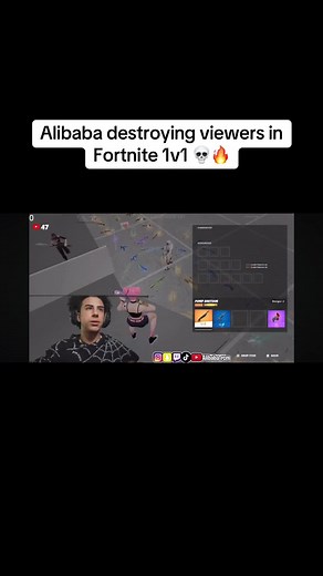Alibaba Dominates Viewers in Fortnite 1v1 Challenge