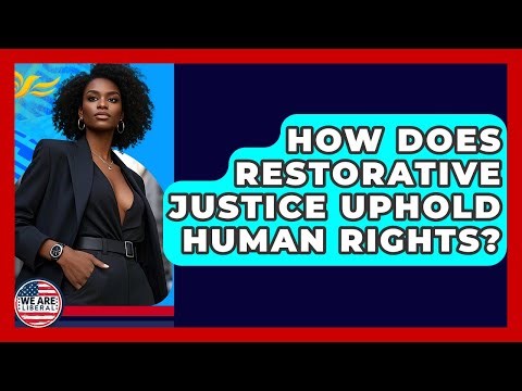 How Does Restorative Justice Uphold Human Rights? - We Are Liberal