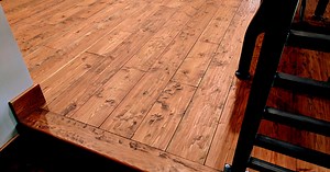 Natural Hand-Scraped Douglas Fir Hardwood Flooring for Sale