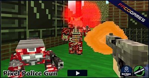 Pixel Police Gun | Play the Game for Free on PacoGames