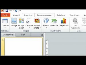 Powerpoint paramétrer le ruban