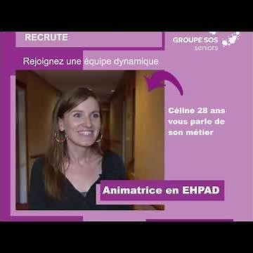 Céline, 28 ans, animatrice en EHPAD