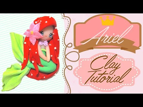 Ariel Little Mermaid Chibi | Polymer Clay Tutorial