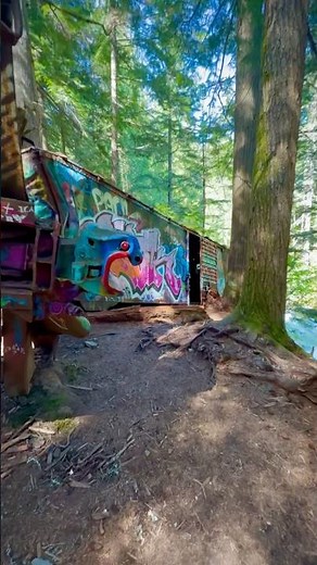 The Whistler Train Wreck BC Canada🇨🇦 #travel #canada #whistler