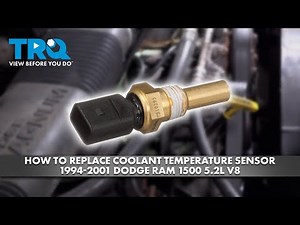 How to Replace Coolant Temperature Sensor 1994-2001 Dodge Ram 1500 5.2L V8