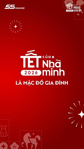 📸 Diện đồ đồng điệu - đón tết an vui 👉 Ghé 5S Fashion ngay nhé cả nhà yêu 🌸 --------------------------- 🎯 Tìm cửa hàng 5S Fashion gần bạn nhất tại: https://5sfashion.vn/he-thong-cua-hang 🎯 Danh sách cửa hàng ra mắt thời trang gia đình: https://s.5sfashion.vn/ohgu8i --------------------------- 𝟓𝐒 𝐅𝐀𝐒𝐇𝐈𝐎𝐍 - 𝐓𝐑𝐔𝐄 𝐅𝐀𝐒𝐇𝐈𝐎𝐍 𝐅𝐎𝐑 𝐀𝐋𝐋 𝐅𝐀𝐌𝐈𝐋𝐘 Hệ thống thời trang gia đình 140 cửa hàng trên toàn quốc ✔︎ Bảo hành sản phẩm 6 tháng ✔︎ MIỄN PHÍ ĐỔI TRẢ ----------------------