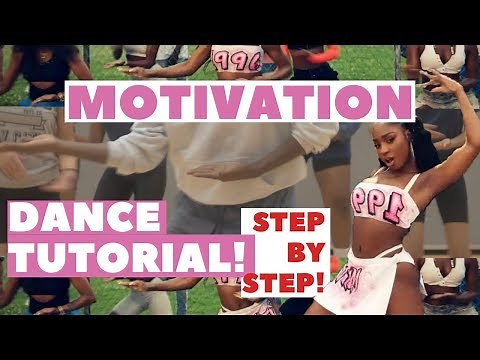 DANCE TUTORIAL of Normani - Motivation (Official Video) STEP by STEP!!!