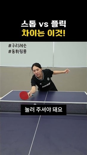 Table Tennis Forehand Short Serve Receive: How to Differentiate Between a Stop and a Flick!