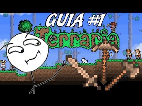 Guia Terraria Parte 1 | Mesa De Crafteo, Yunque, Horno, y Mas