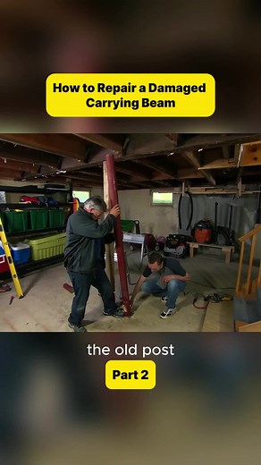 How to Repair a Damaged Carrying Beam Effectively